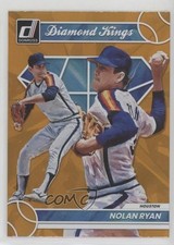 2023 Panini Donruss Diamond Kings Holo Orange Nolan Ryan #10 HOF e8a