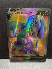 carte pokemon Galopa de Galar V 167/198 - Règne de Glace NEUF Fr