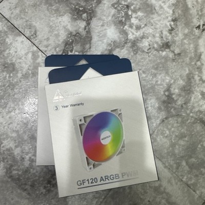 MONTECH GF120 V2 ARGB GF120V2W 120mm Case Fan Single pack White