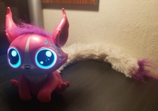 Lil Gleemerz ADORBRITE Talking Figure - Pink Lemur Light Up Tail Sounds Works