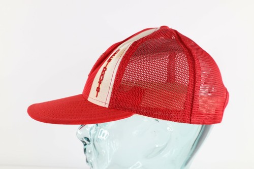 Vtg 80s Lucky Stripes The Professional Detroit Red Wings Trucker Hat Snapback - Picture 5 of 10