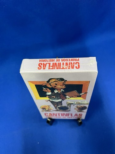 RARE SPANISH “CANTINFLAS “PROFESOR DE HISTORIA VHS NEW SEALED - Picture 2 of 5