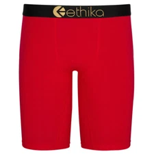 Ethika Size Large Modal Red - Men's The Staple Underwear Boxer Brief
