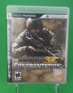 Playstation 3 Ps3 Socom U S Navy Seals Confrontation System Game With Manual Ebay Playstation 3 Ps3 Socom U S Navy Seals Confrontation System Game With Manual Ebay