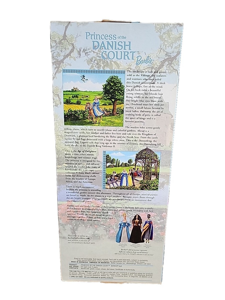 Barbie 2002 Princess of the Danish Barbie 56216 NRFB | eBay