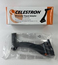 NEW Celestron 93524 Roof and Porro Binocular Tripod Adapter - Black A4 
