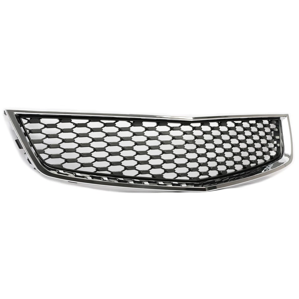 For 2010-2015 Chevrolet Equinox Front Lower Grille Chrome Shell Black Insert - Image 4 of 4