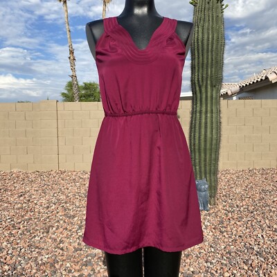Loft Womans Sleeveless Chiffon Dress Size 0 XS | eBay