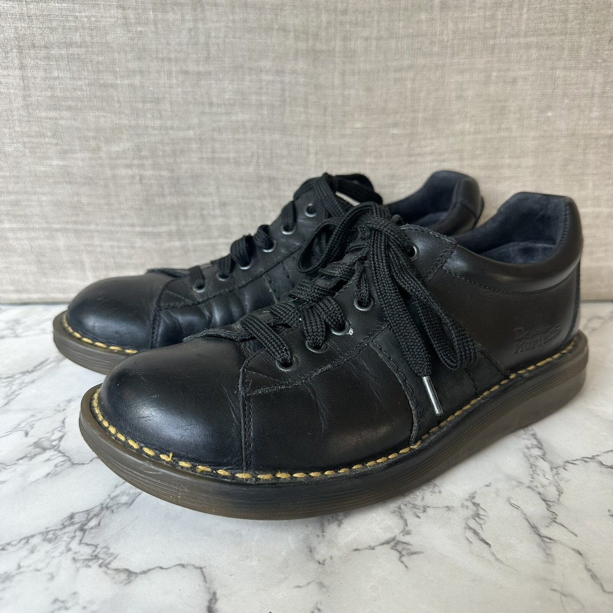Dr Martens 2B24 Vintage Black Lace Up Shoes UK 6 EU 36 US 6 Dr Martens 2B24 Vintage Black Lace Up Shoes UK 6 EU 36 US 6