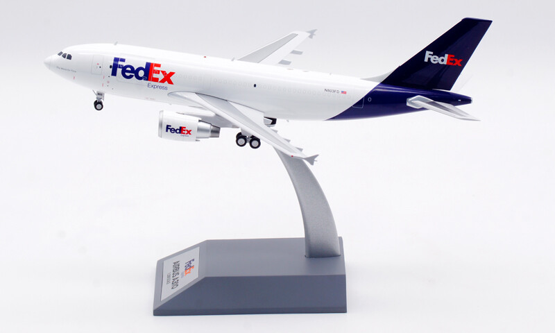 FedEx 航空機モデル 1/200 1:200 Aviation FedEx AIRBUS A310-300F Passenger Airplane