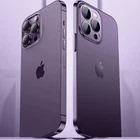 Hard Case For iPhone 16 15 14 Pro Max 13 12 11 XR 8 Ultra-thin Matte Clear Cover