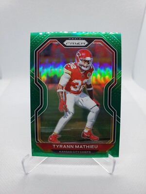 Tyrann Mathieu - Kansas City Chiefs - 2020 Panini Prizm - Green - #127 ...