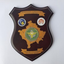 NATO KFOR ISR INTELLIGENCE SURVEILLANCE RECONNAISSANCE Italian Unit Plaque Wall