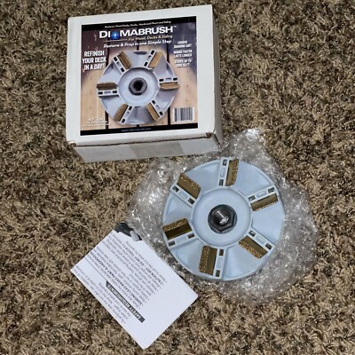 Diamabrush 4-1/2" Wood Deck Removal & Prep Tool For Angle Grinders