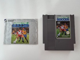 Konami Hyper Soccer f&uuml;r NES mit H&uuml;lle und Anleitung