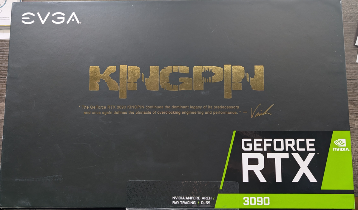 EVGA GeForce RTX 3090 KINGPIN HYBRID 24GB GDDR6X Graphic Card for