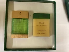 TSAR by Van Cleef & Arpels 50 ml EDT spray +100 ML AFTER SHAVE EMULSION VINTAGE