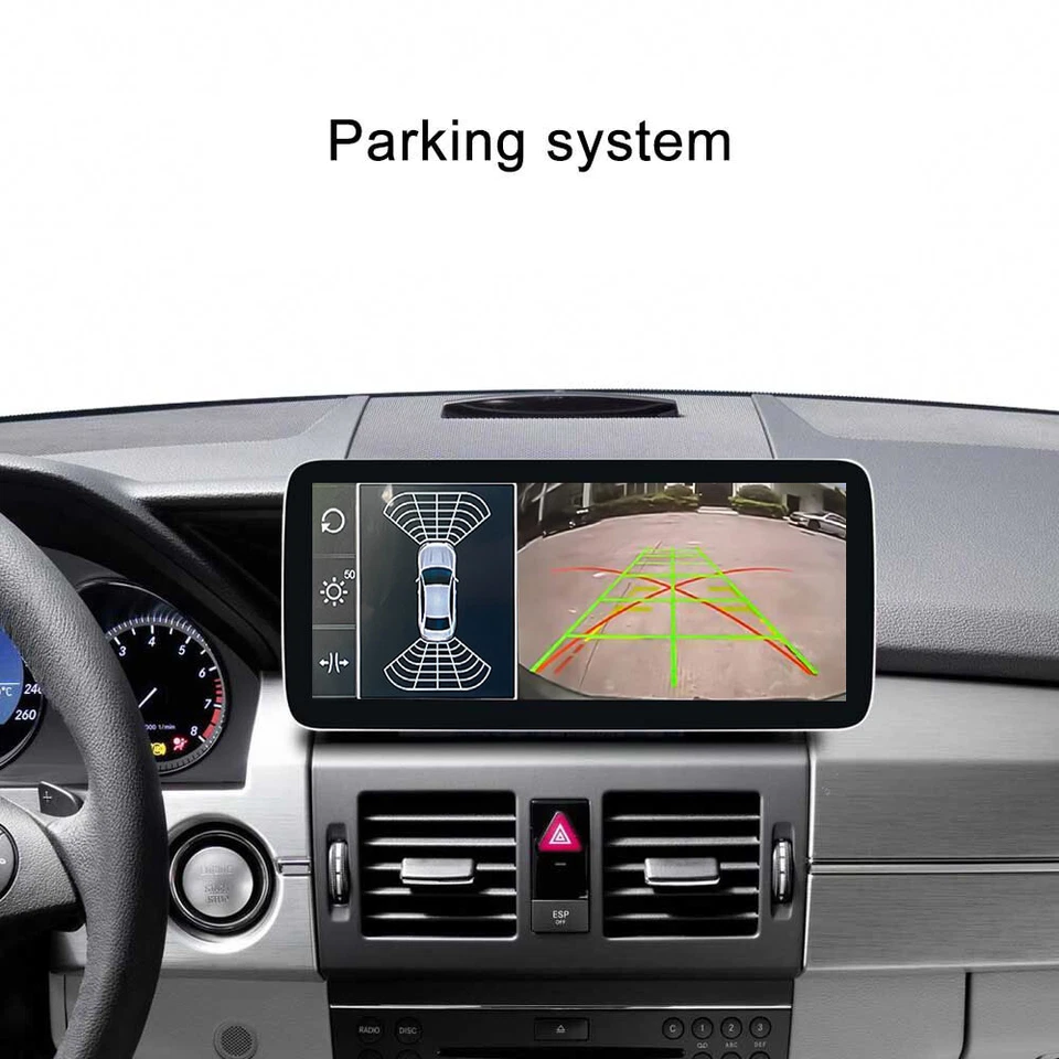 Ugode 10.25" Apple CarPlay Bildschirm For Mercedes GLK 300 320 Android 13 GPS - Bild 3 von 4