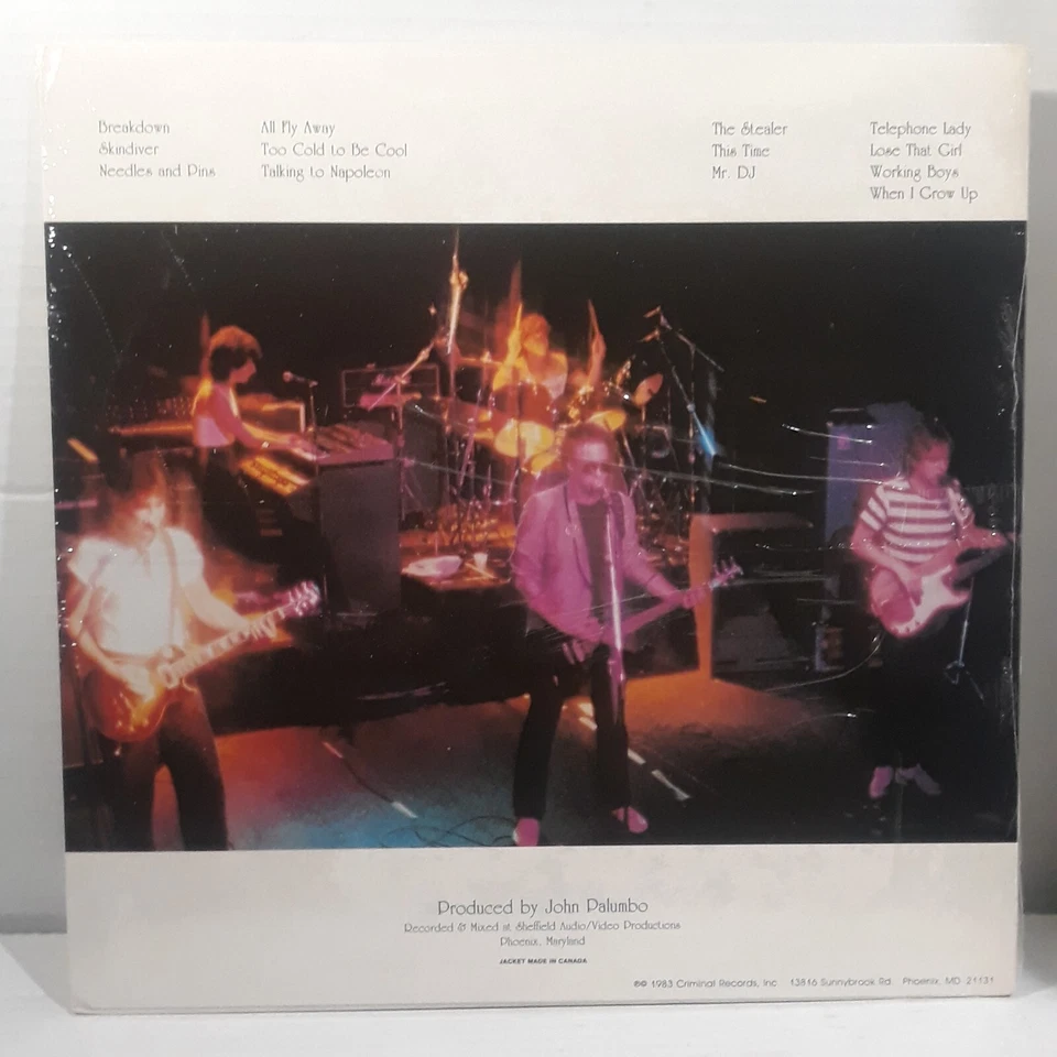 CRACK THE SKY - WORLD IN MOTION - SEALED NEW VINYL RECORD (TA-499) - Image 2 of 4