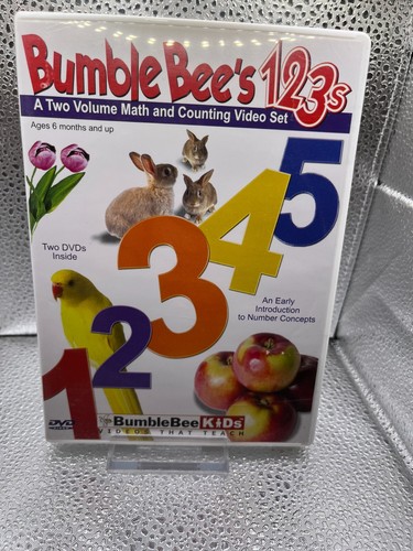 Bumble Bees 123s (DVD, 2005) A Two Volume Math & Counting Video Set ...