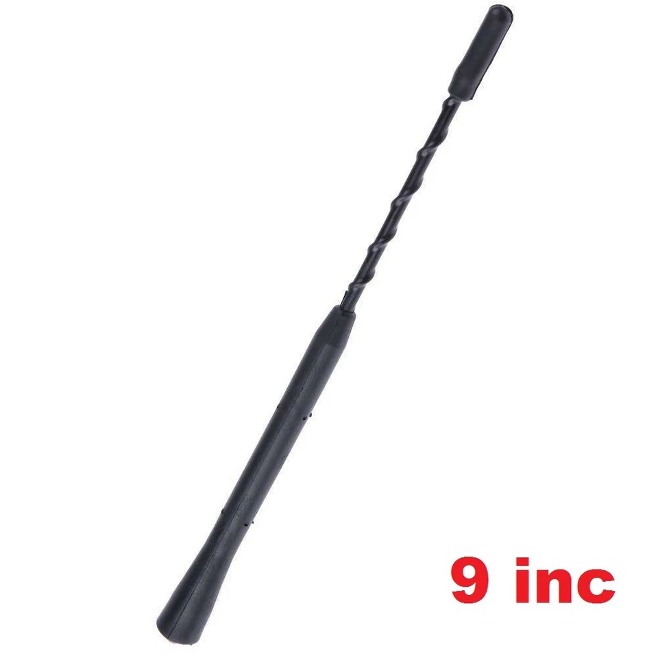 9" Black Antenna Mast Power Radio AM/FM for HUMMER H2 H 2 2003-2009 Brand New - Image 2 of 4