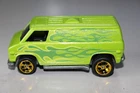 RESTORED HOT WHEEL SUPER VAN IN LIME ENAMEL WITH GOLD PEARL