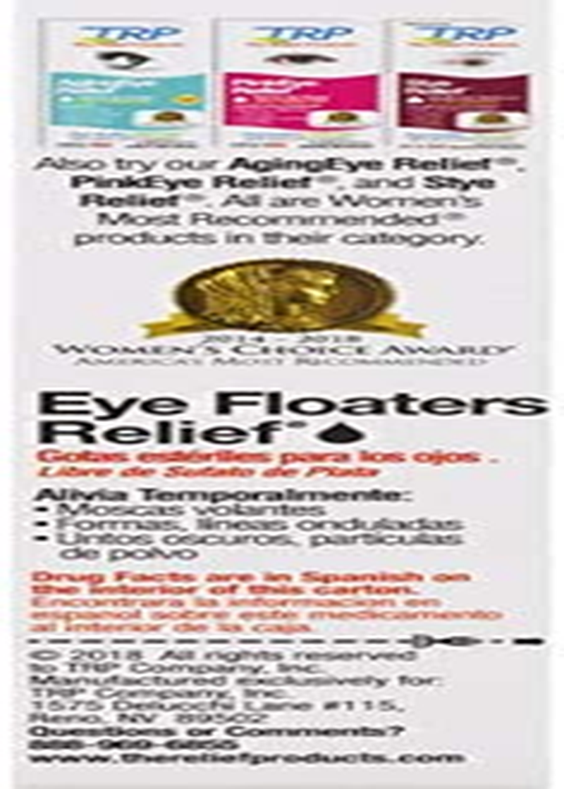 Natural Eyes, Floaters Relief Eye Drops (0.33 Fl.) eBay