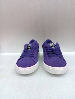 Puma Suede Jr,heliotrope-blue Atoll, Sz 4.5