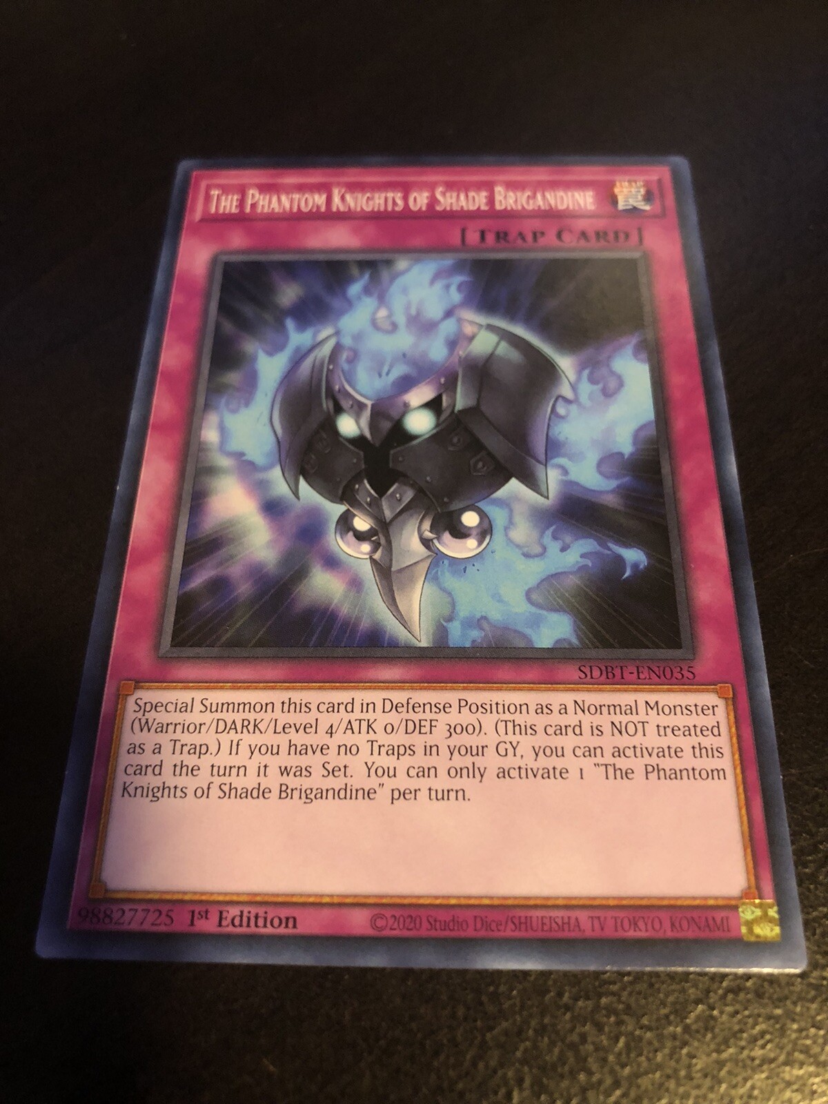 Yugioh! The Phantom Knights of Shade Brigandine - SDBT-EN035 - Common ...