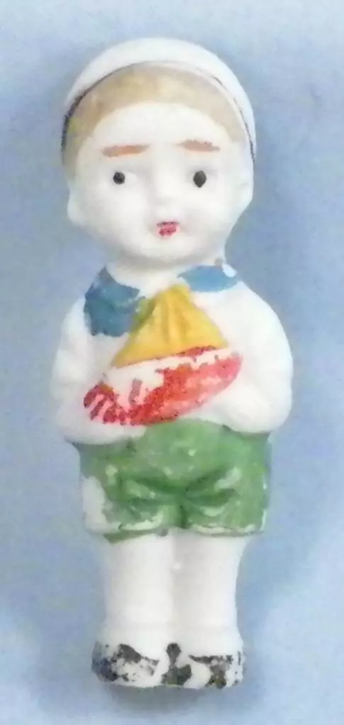 Made in Japan Bisque Dolls, Vintage Miniature Porcelain Bisque Doll Figurines Japan LOT OF 16