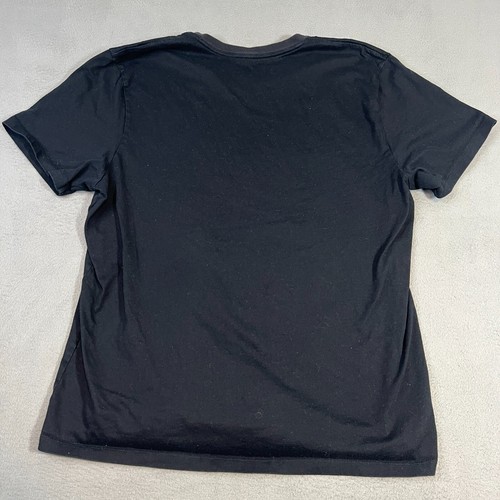 Banana Republic Premium Pima Cotton V-Neck T-shirt Mens XL Black Short Sleeve - Picture 6 of 7