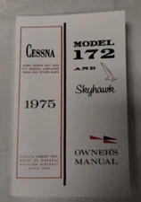 Cessna 1975 Model 172M Skyhawk Owner's Manual-Reproduction