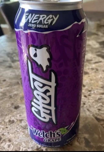Welch’s Welches Welchs Ghost Energy Drink Rare!