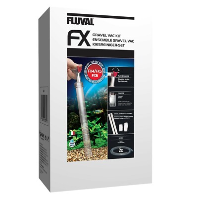  FLUVAL FX GRAVEL CLEANER KIT AQUARIUM WATER VACUUM HAGEN A370