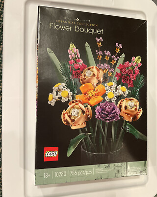 LEGO Flower Bouquet 10280 Building Kit (756 Pieces) - Ships For Valentines Day