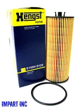 Mercedes  Oil Filter Made in Germany 278 180 00 09  Hengst E155H D122