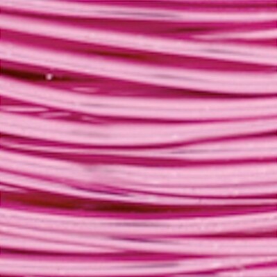 8 Yard Spool Artistic Wire Silver Plated Rose Pink 22 Gauge Wrapping Wire