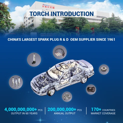 2X TORCH F6TC Spark Plug for NGK BP6ES for Champion N9YC for Bosch W175T30 OEM - Picture 11 of 11