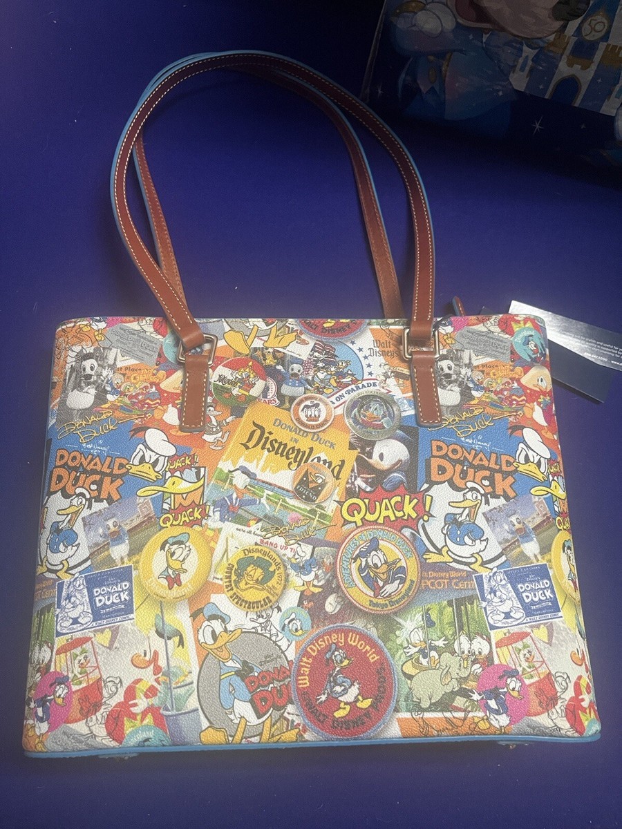 2024 Disney Dooney and Bourke Donald Duck 90th Anniversary Tote