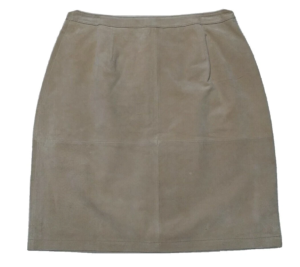 Women's Solid Wilsons Leather Skirts
