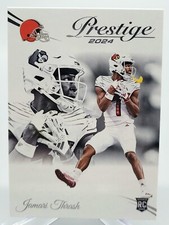 2024 PANINI PRESTIGE JAMARI THRASH ROOKIE FOOTBALL CARD BROWNS LOUISVILLE NFL