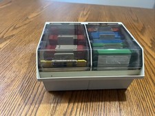 Disk case with 38 3 and a half inch disks