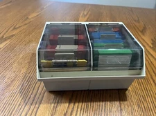 Disk case with 38 3 and a half inch disks