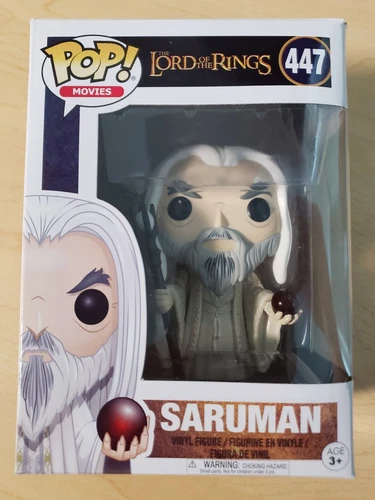 Funko Pop! Vinyl: The Lord of the Rings - Saruman #447 New Fast Shipping