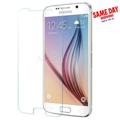 Clear 9H+Tempered Glass Screen Protector for Verizon Samsung Galaxy S6 SM-G920V