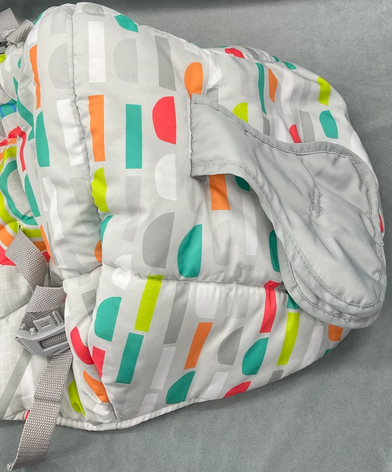 Cubierta de asiento de repuesto para columpio portátil Bright Starts Playful Paradise Foto 3 de 4