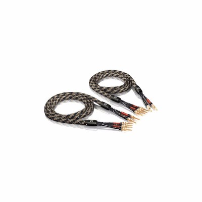 15,00m Viablue SC-4 Bi Wire mit TS Bananas 15,0m (1Paar)