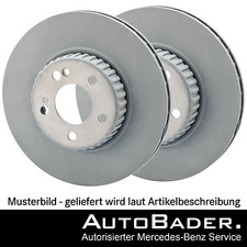 Origiinal Mercedes Bremsscheiben Satz Ø340 mm VORNE C-Klasse 206 Sport-Paket NEU