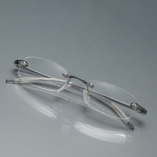 TR90 Rimless Reading Glasses 4.0 4.5 5.0 5.5 6.0 Women men Unisex Reader