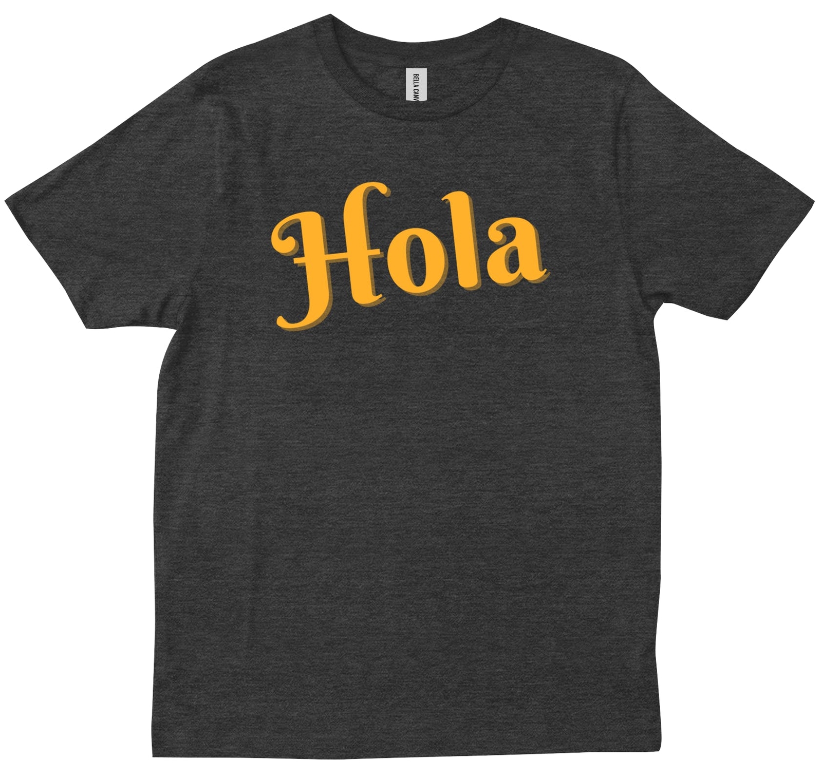 Hola Script Espanol Spanish Hello Simple Funny Sayings Quote Gift New T ...